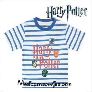 Camiseta Harry Potter infantil manga corta rayas Ref.22-3687