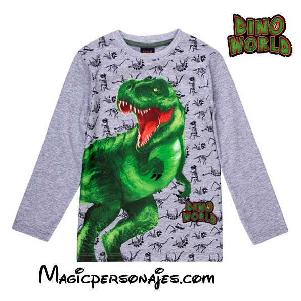 Machu Picchu Alarmante maletero Camiseta Dino World T-Rex manga larga Magicpersonajes.com