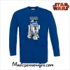 Camiseta Star Wars R2 D2 royal