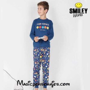 Pijama niño algodón Smiley World