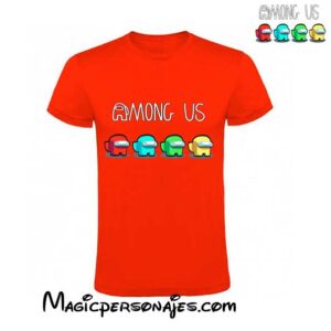 Camiseta Among Us verano unisex personalizada