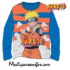 Camiseta Naruto para niño azul royal