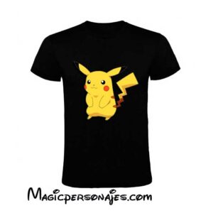 Camiseta Pokémon Pikachu manga corta