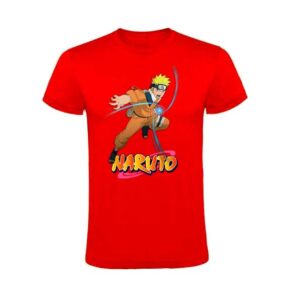 Camiseta Naruto para niño manga corta