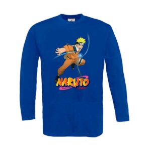 Camiseta Naruto para niño manga larga