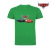 Camiseta Rayo Mcqueen Cars manga corta verde
