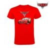 Camiseta Rayo Mcquenn manga corta roja