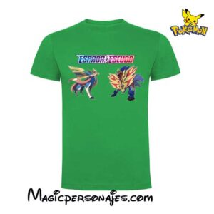 Camiseta Pokémon Espada y Escudo niño manga corta