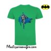 Camiseta Batman Capa manga corta verde
