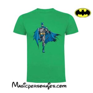 Camiseta Batman Capa  para niño de manga corta