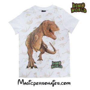 Dinosaurio T Rex camiseta niño manga corta