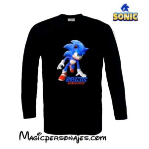 Camiseta Sonic 2 niño manga larga