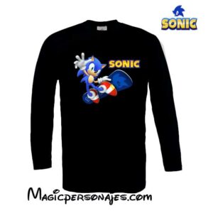 Camiseta Sonic Skate niño manga larga