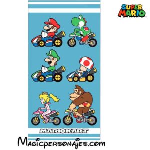 Toalla Super Mario Bros Nintendo algodón