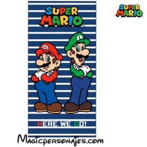 Toalla Mario Kart Super Mario Bros Nintendo algodon