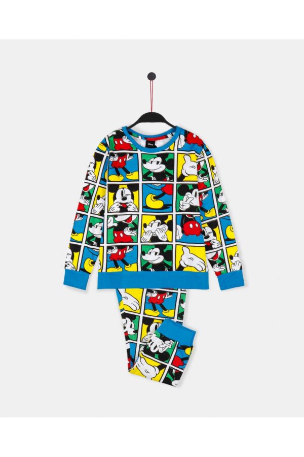 Pijama Mickey Window manga larga niño