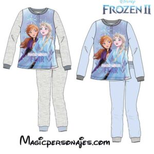 Pijama Frozen niña manga larga algodón