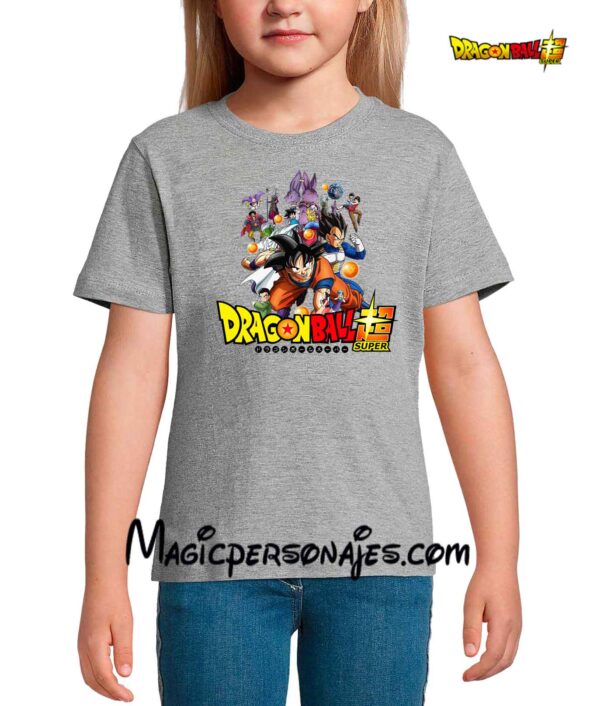 Camiseta Dragon Ball Supers II para niño de manga corta II