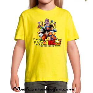 Camiseta Dragon Ball Supers II para niño de manga corta II