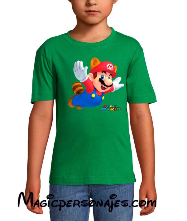 Camiseta Super Mario Volando
