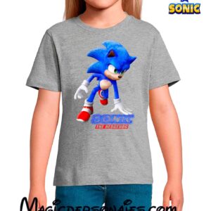 Camiseta Sonic The-hedgehog-manga-corta