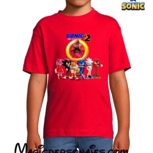 Camiseta Sonic and Dr. Eggman manga corta