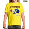 Camiseta Sonic Tumbao manga corta amarilla