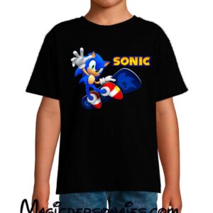Camiseta Sonic Skate niño manga corta
