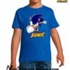 Sonic the Hedgeetiquethog camiseta manga corta para niño